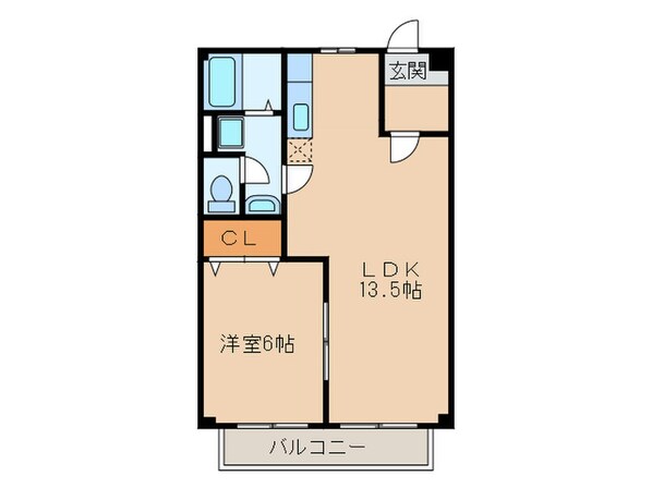 グリ－ンシティ高森の物件間取画像